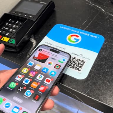 Plaque NFC Swiipx vue