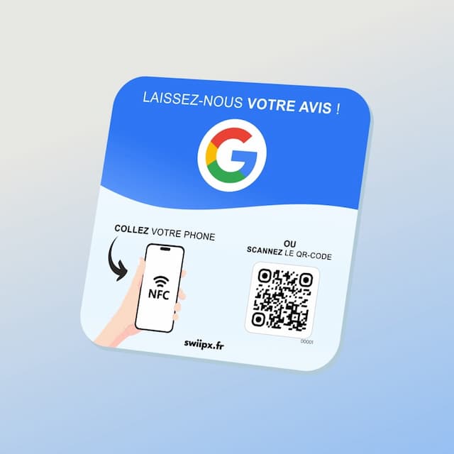 Pack Starter — 1 Plaque NFC Swiipx